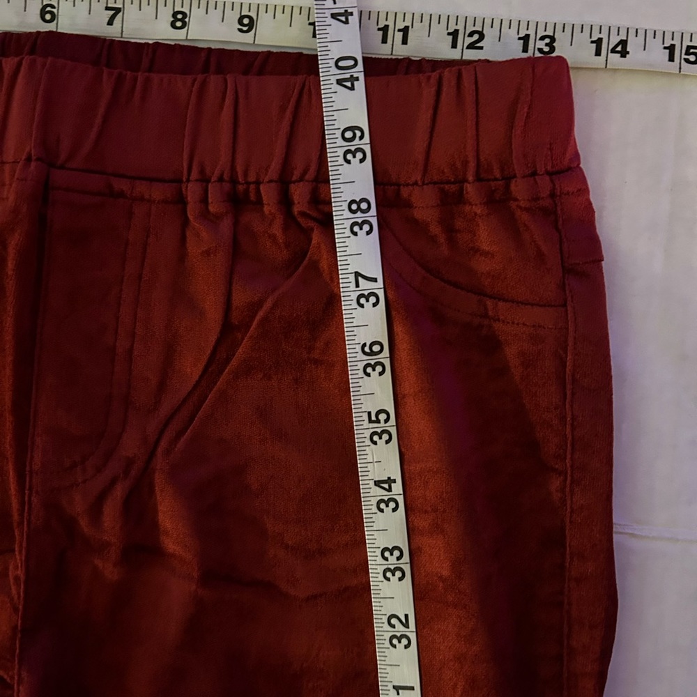 Brush, fabric bell bottoms pants - Picture 11 of 12